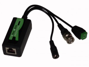 单路视频电源数据双绞线传输器